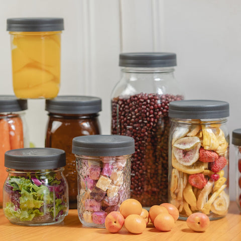 Tapa Yodecy de boca ancha, para conservar alimentos en frascos.