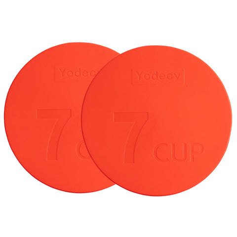 Tapas de silicona Yodecy para tazones de 7 tazas, sellado hermético para conservar alimentos.