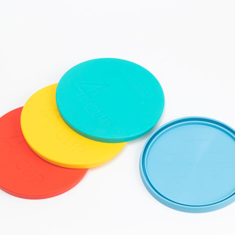 Tapas silicona Yodecy para cuencos de vidrio, aptas para microondas y frigorífico.