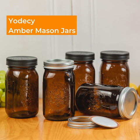 Frasco ámbar Yodecy protege el contenido de la luz