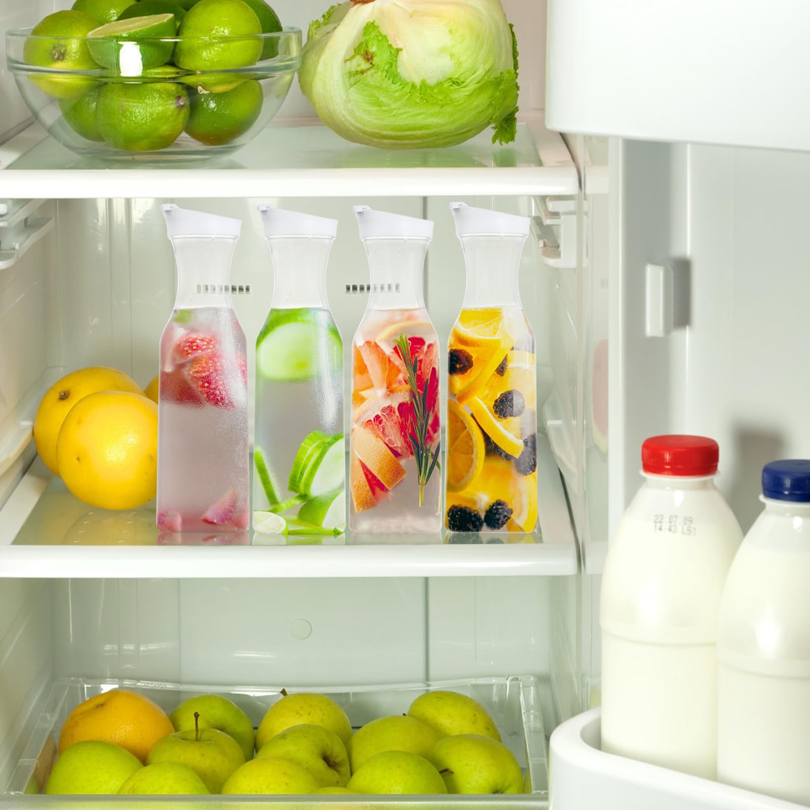 Jarra Youeon para agua, jugos y té, uso versátil para la cocina.