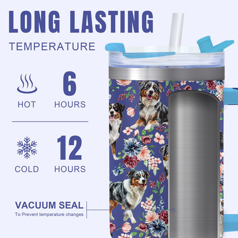 Taza termo Yogusut para playa o picnic, ideal para bebidas frías o calientes.