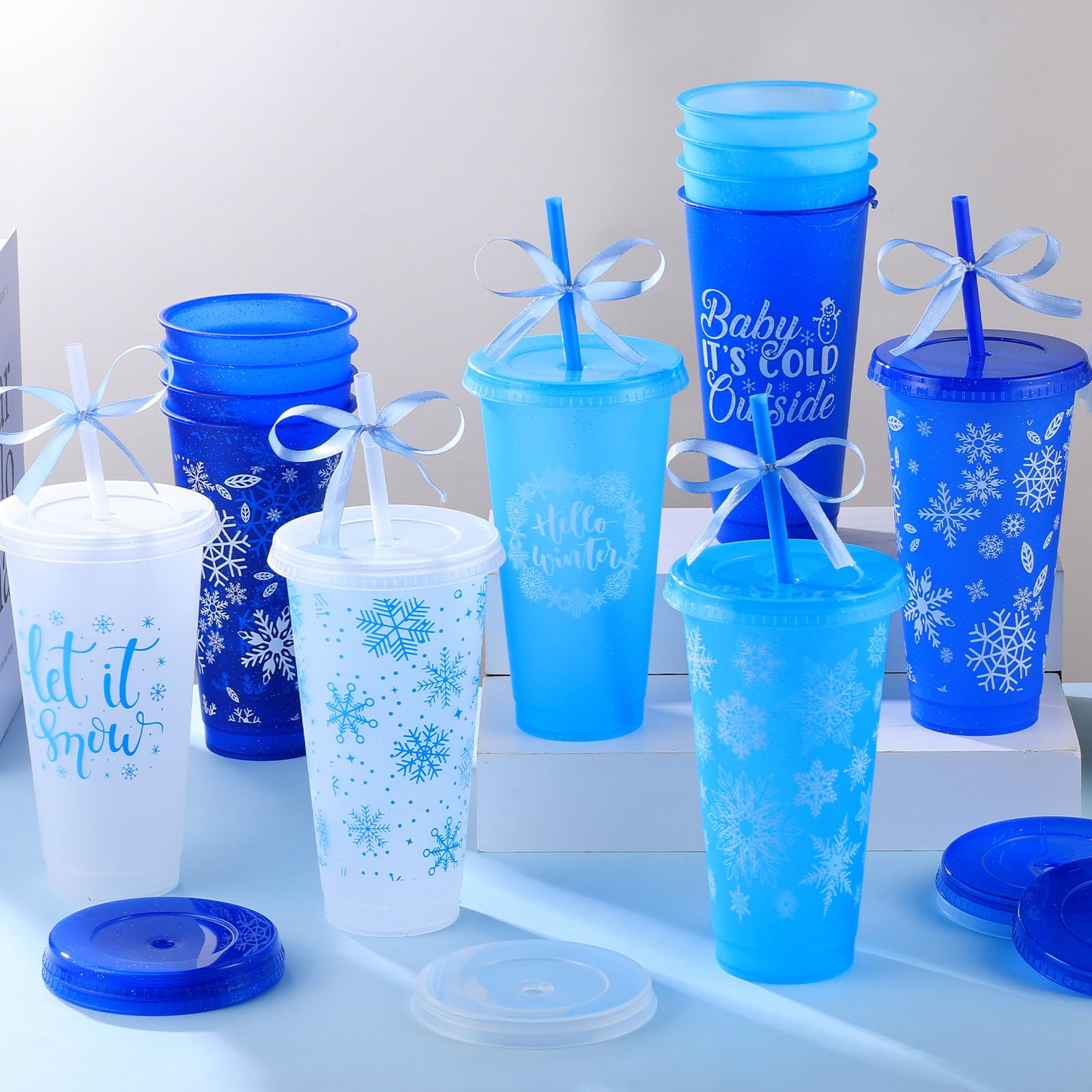 Copa navideña Yoiemivy con seis diseños añade estilo festivo