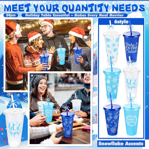 Copas festivas Yoiemivy para regalos de Navidad y detalles