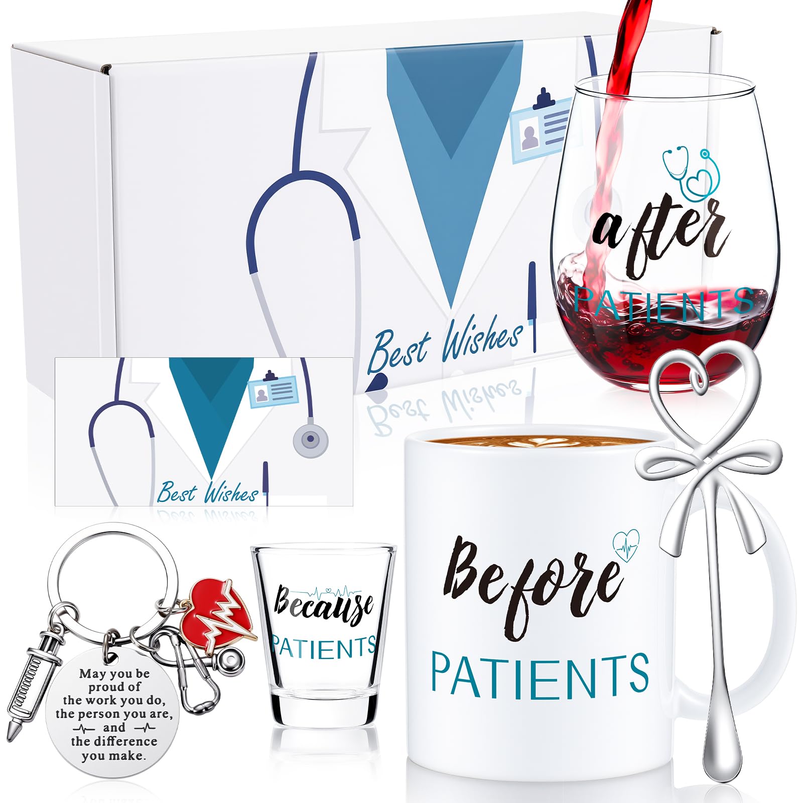 Taza Yoiemivy 11oz para café diario, ideal para agradecer al personal médico