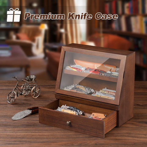 Yoimori regalo para hombres, caja expositor versatil y sofisticada.