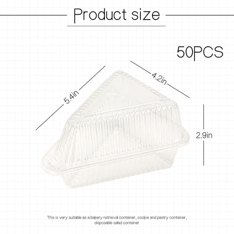YOIYINI caja de porciones con diseño triangular y bordes suaves para seguridad.
