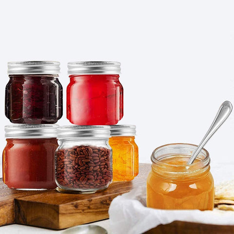 Yomarket tarros reutilizables con diseño sencillo y elegante para conservar alimentos caseros.