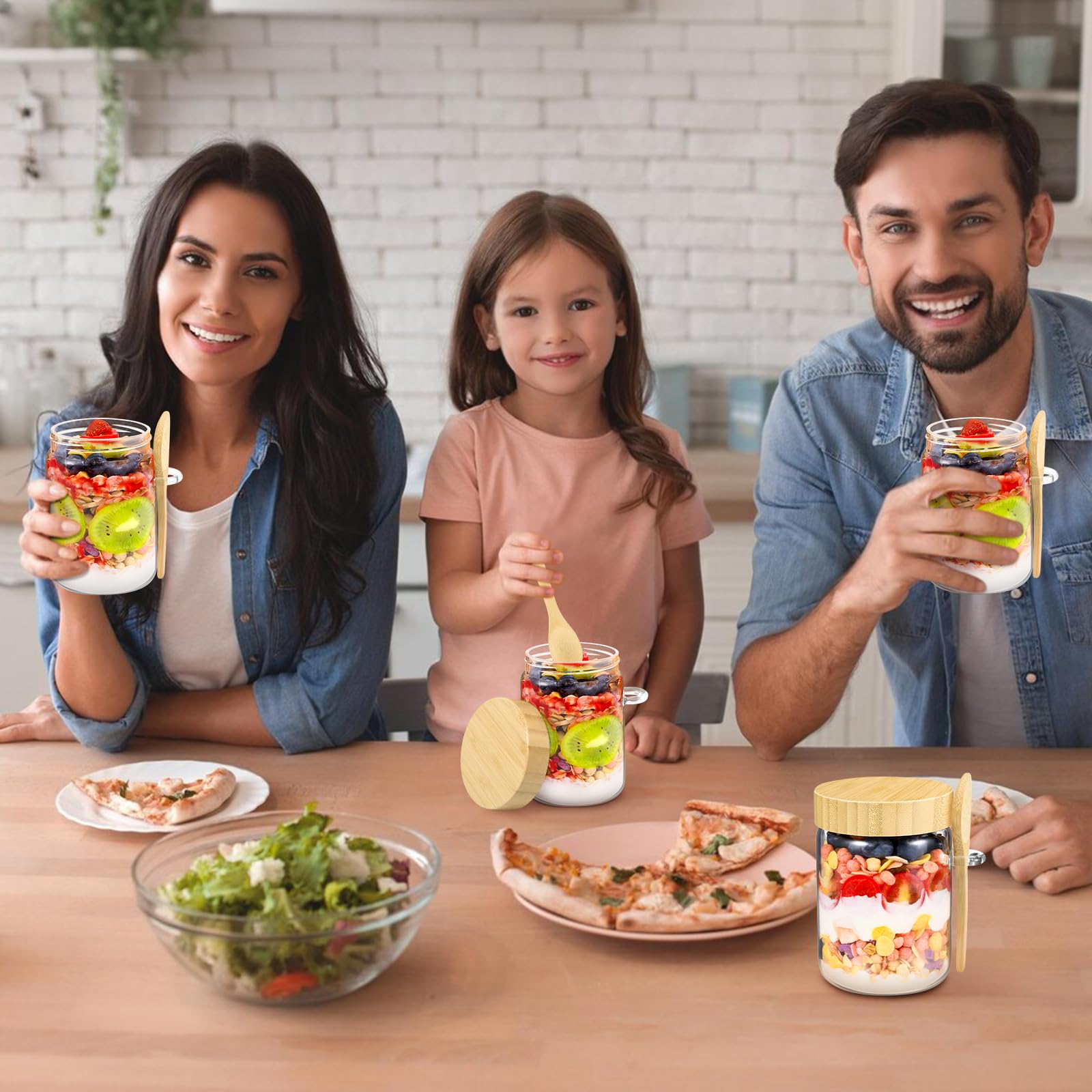 Frascos Yomarket aptos para refrigerar y conservar sabores.