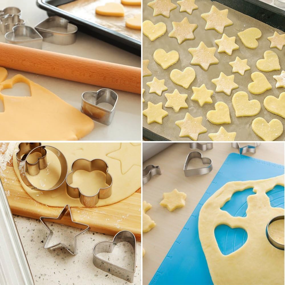 Cortadores YomiFamily en forma de círculo para masa y fondant con precisión.