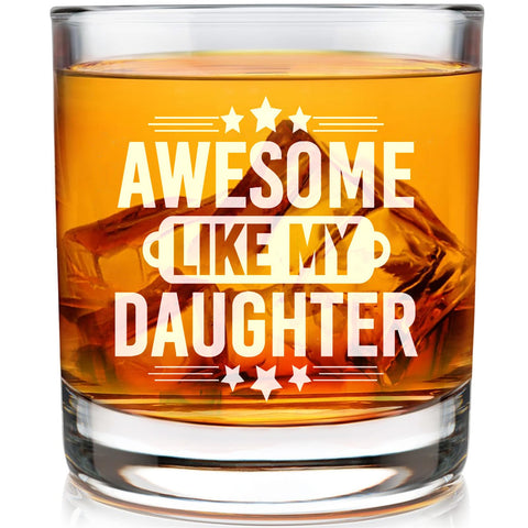 Copa de whisky YOOMODERN para papá, 11oz, regalo ideal.