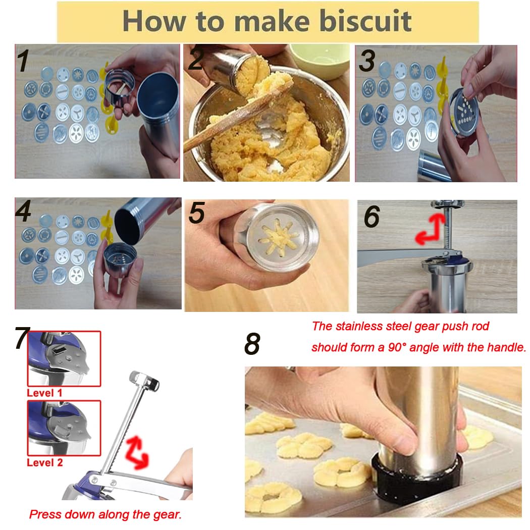 Discos intercambiables de galleta para variedad de diseños