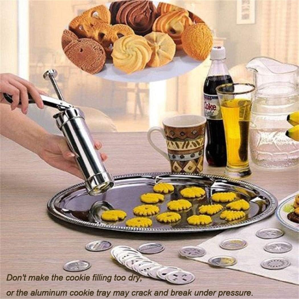 Galletas decoradas listas para servir con la prensa YOOUSOO