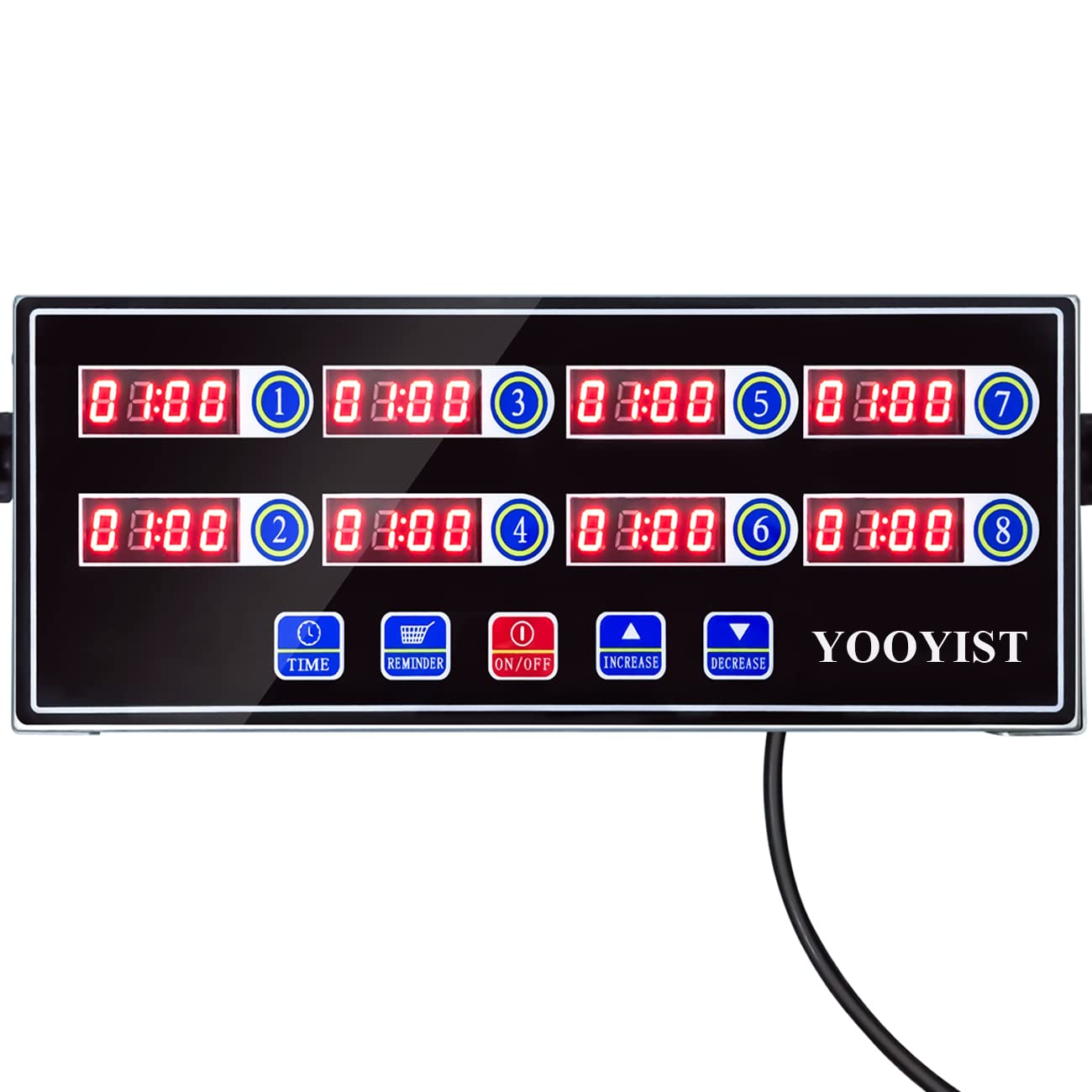 YOOYIST temporizador con panel de dígitos grandes para visibilidad desde cualquier ángulo