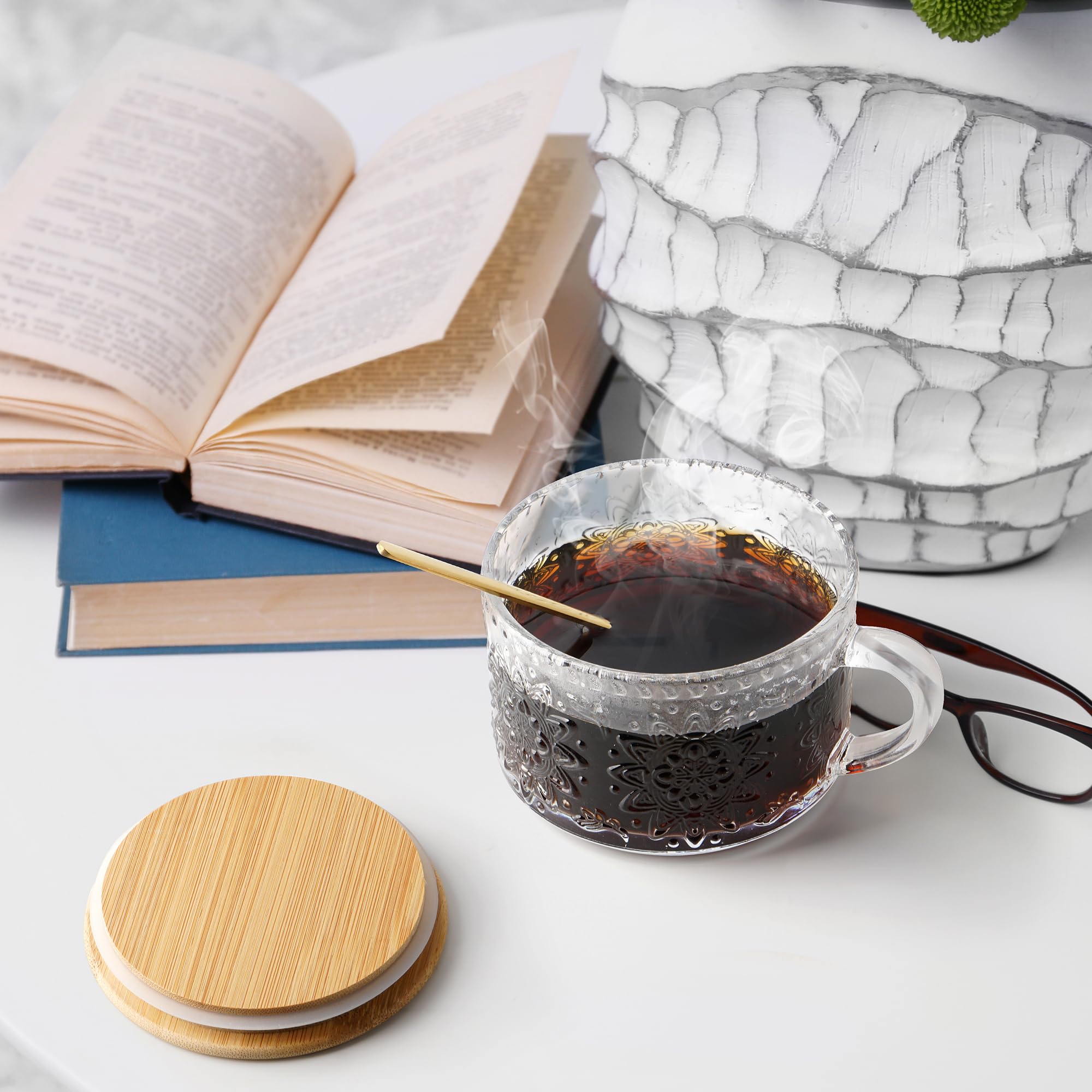 Vaso YORY con capacidad 14oz para porciones y bebidas.