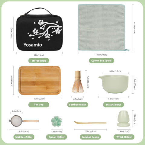 Tamiz inox de yosamio para matcha garantiza grano fino.