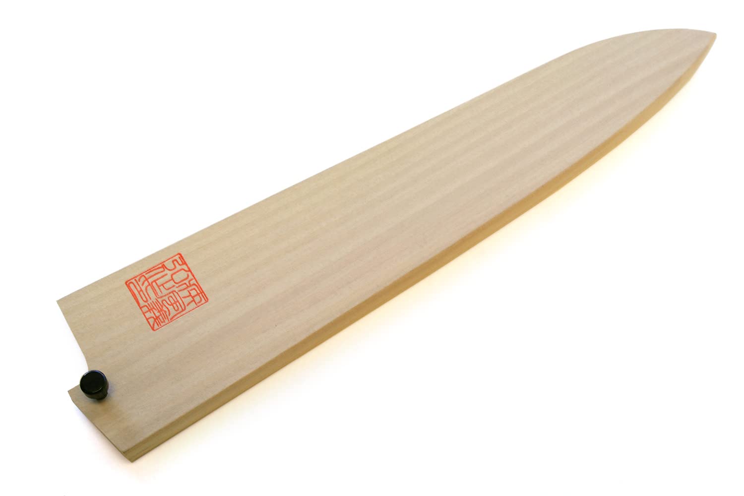 Pinza de seguridad incluida para transporte seguro del cuchillo.