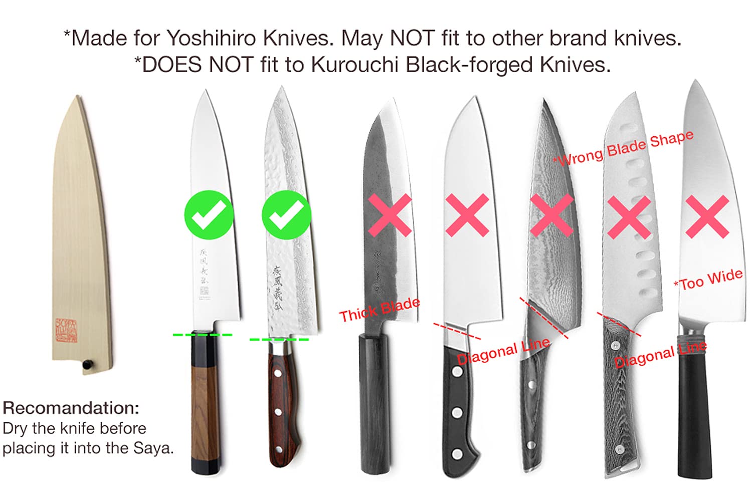 Vista exterior de Yoshihiro Saya, madera resistente para uso diario.