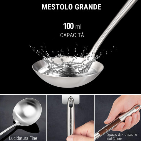 Juego de 3 utensilios de cocina Yosukata acero 304 y durabilidad