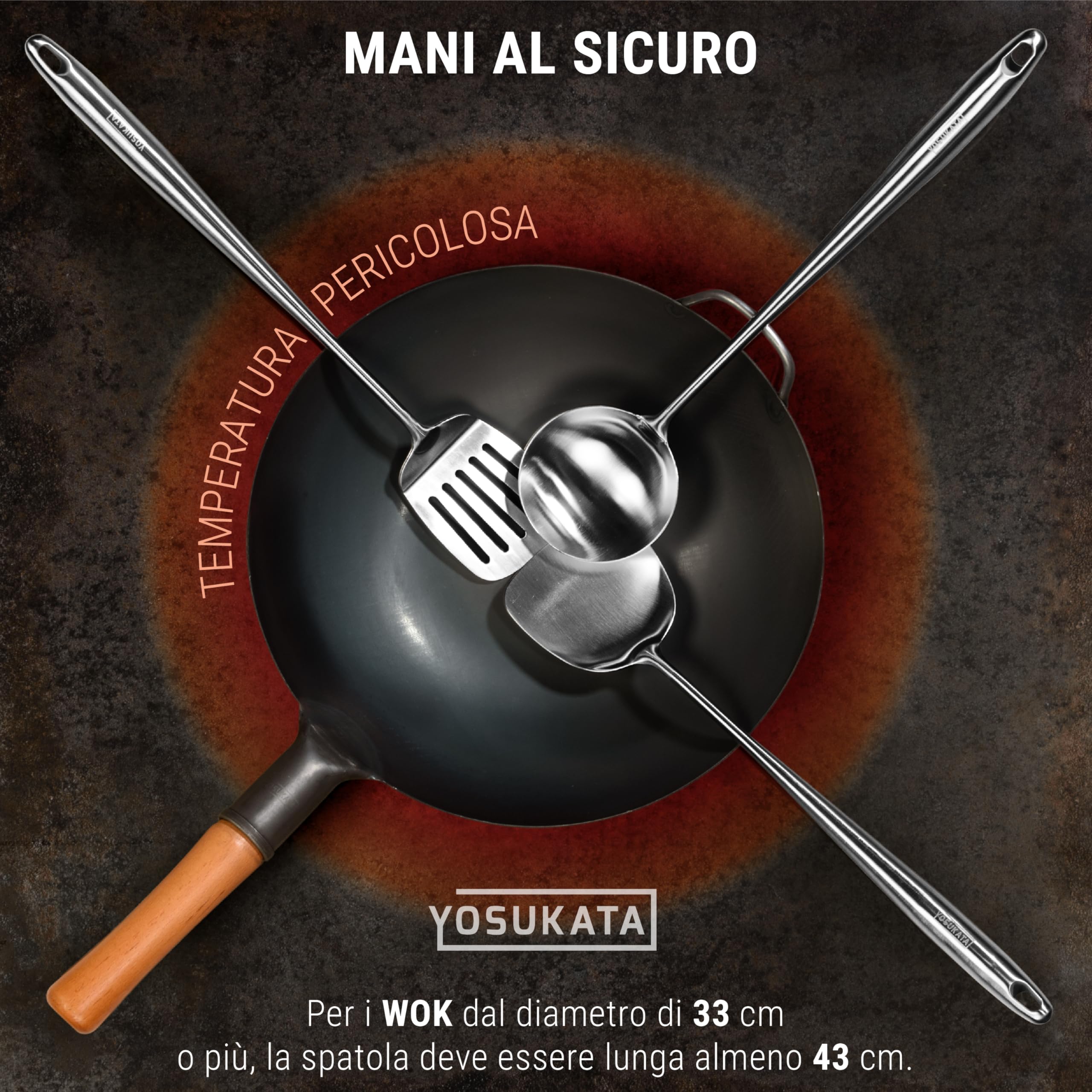 Utensilios Yosukata aptos para lavavajillas y limpieza rápida