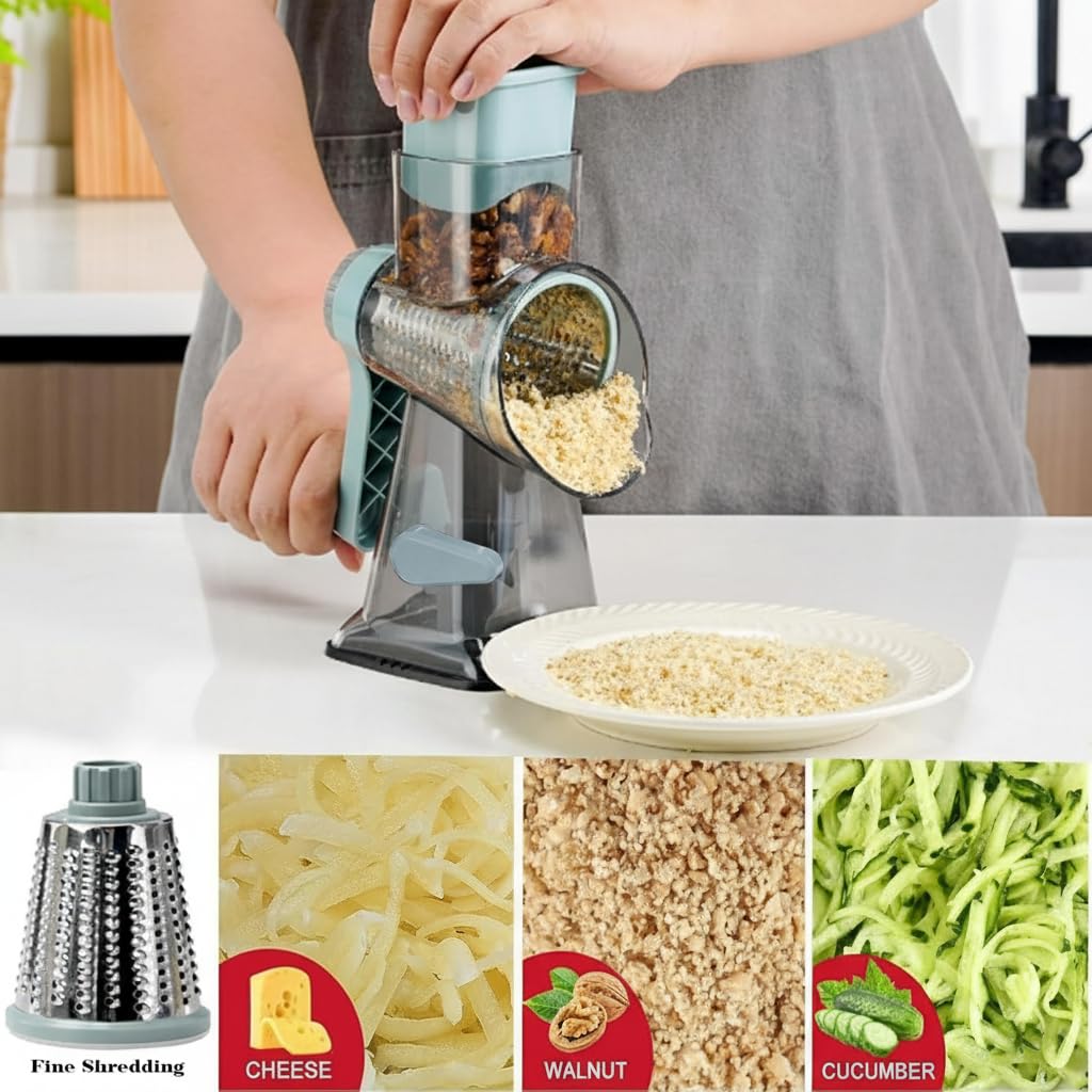 YOUCZON rallador con base antivuelco y diseño para limpieza