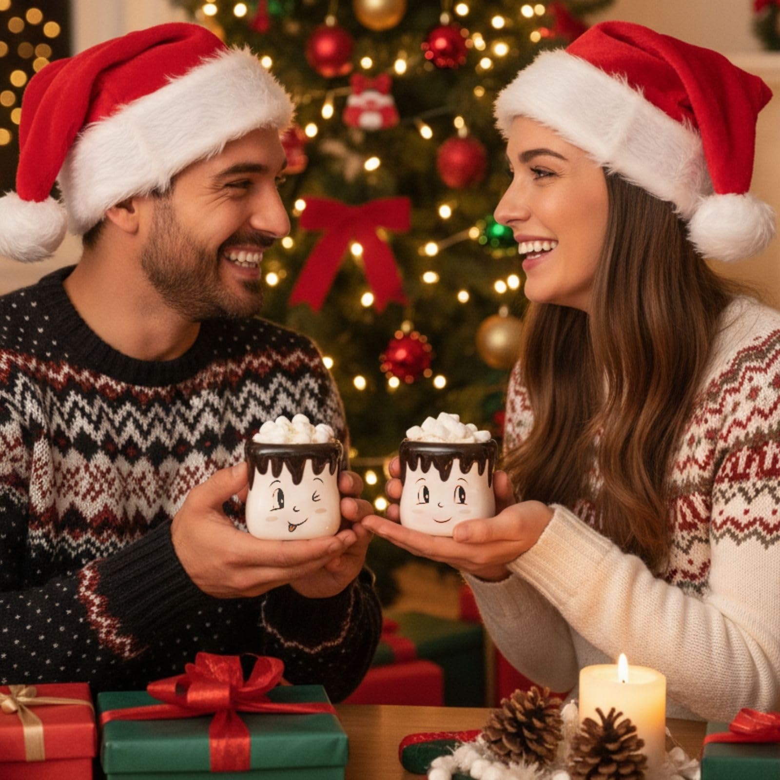 Youeon set cerámica para bebidas calientes y frías, decorativo y práctico.