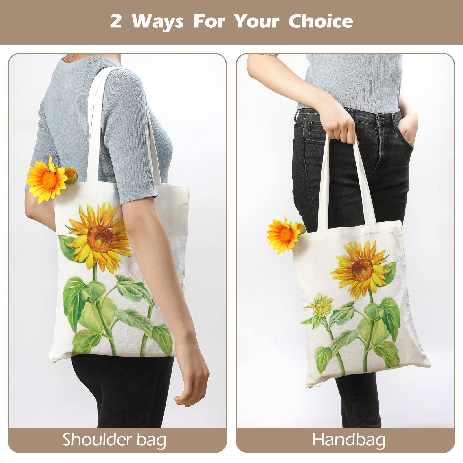 YOUKE OLA bolsa tote para impresión por calor, diseño personalizable