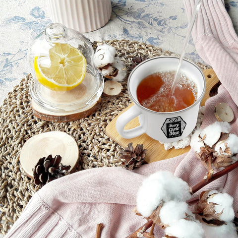 YOUKE OLA Taza enamel 12oz, proyectos caseros y regalos personalizados.