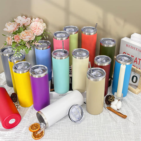 Tumbler YOUKE OLA con grabado por láser y capacidad de 20oz para personalización