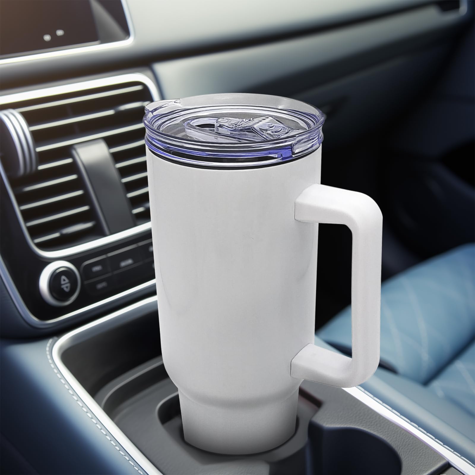 YOUKE OLA taza para café en viaje, seguro y cómodo gracias al mango.