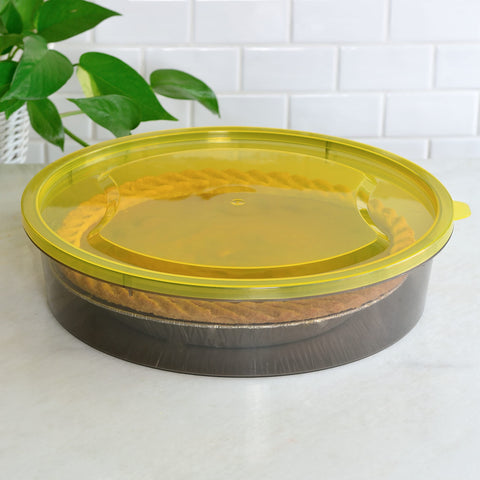 Youngever tapa ajustada para sellar pasteles y mantener la frescura