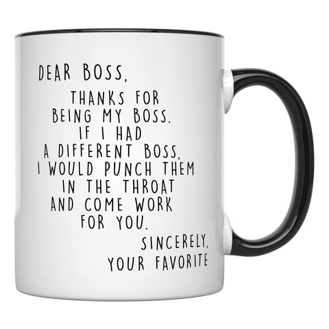 Taza YouNique Designs Jefe Mundo Mejor 11oz ideal para la oficina