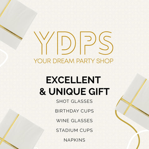 Your Dream Party Shop: limpieza rápida gracias a servilletas desechables de alta durabilidad.
