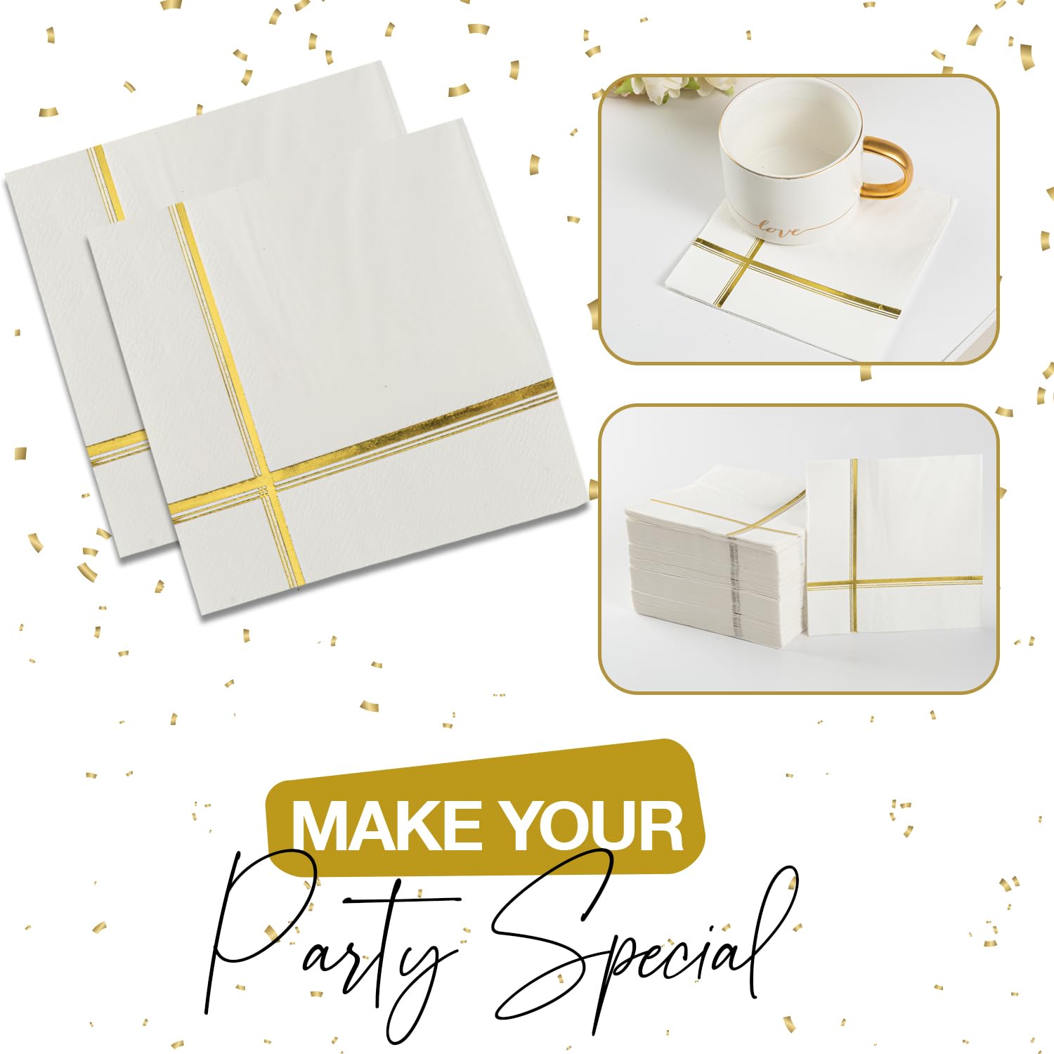 Your Dream Party Shop: uso versátil en cenas formales y reuniones informales.