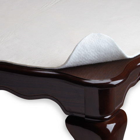 Yourtablecloth cubre franela trasera protege la mesa y añade suavidad