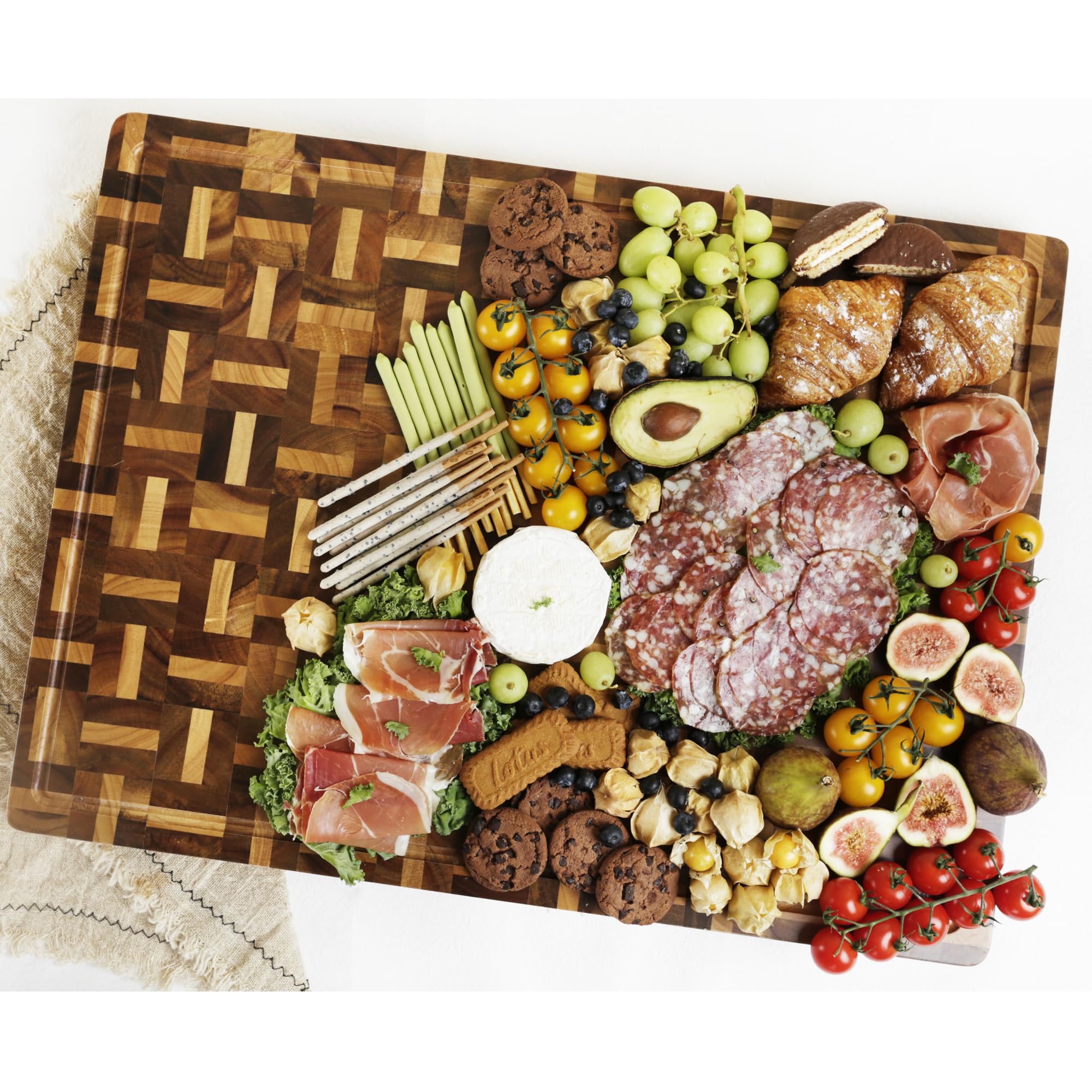 YOUSUNLONG tabla reversible de dos caras para cocinar y servir.