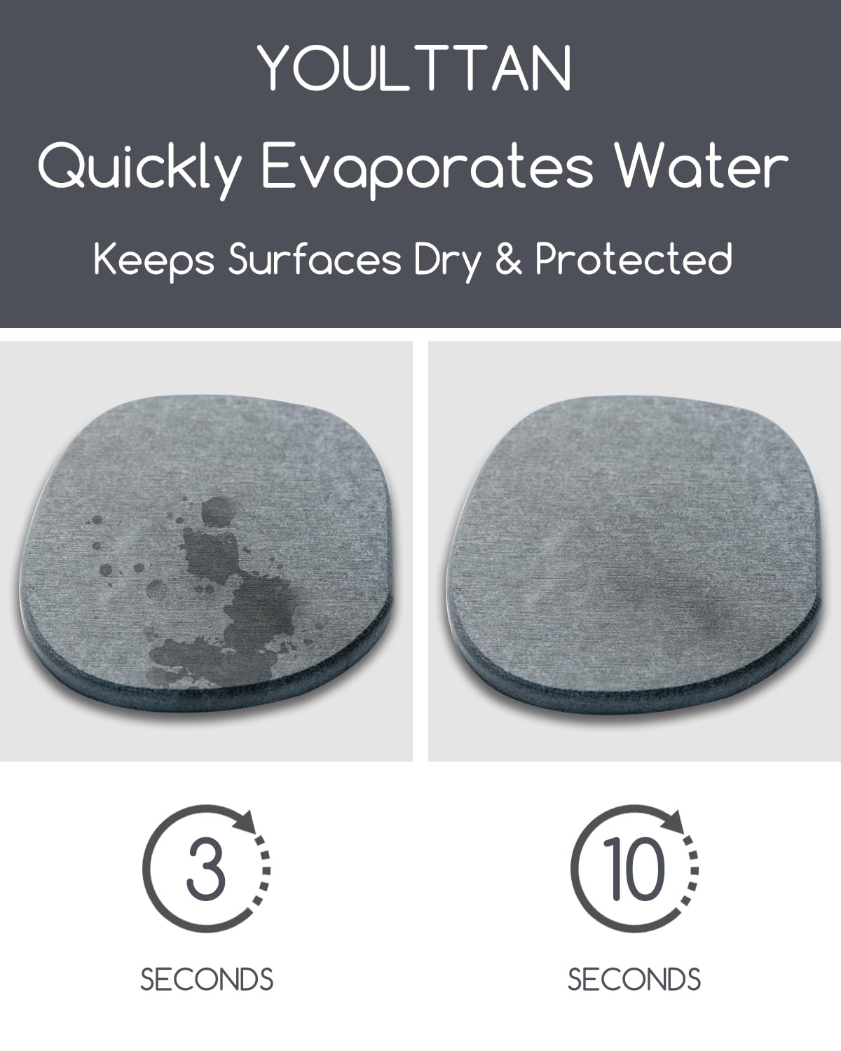 YOULTTAN posavasos resistente al calor protege superficies de tazas