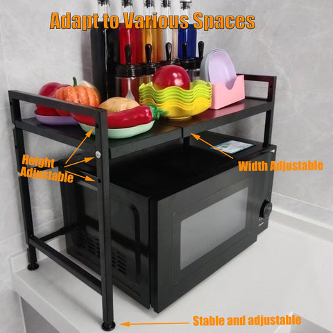 YOWAA base con pies ajustables, protege la encimera y estabiliza el mueble