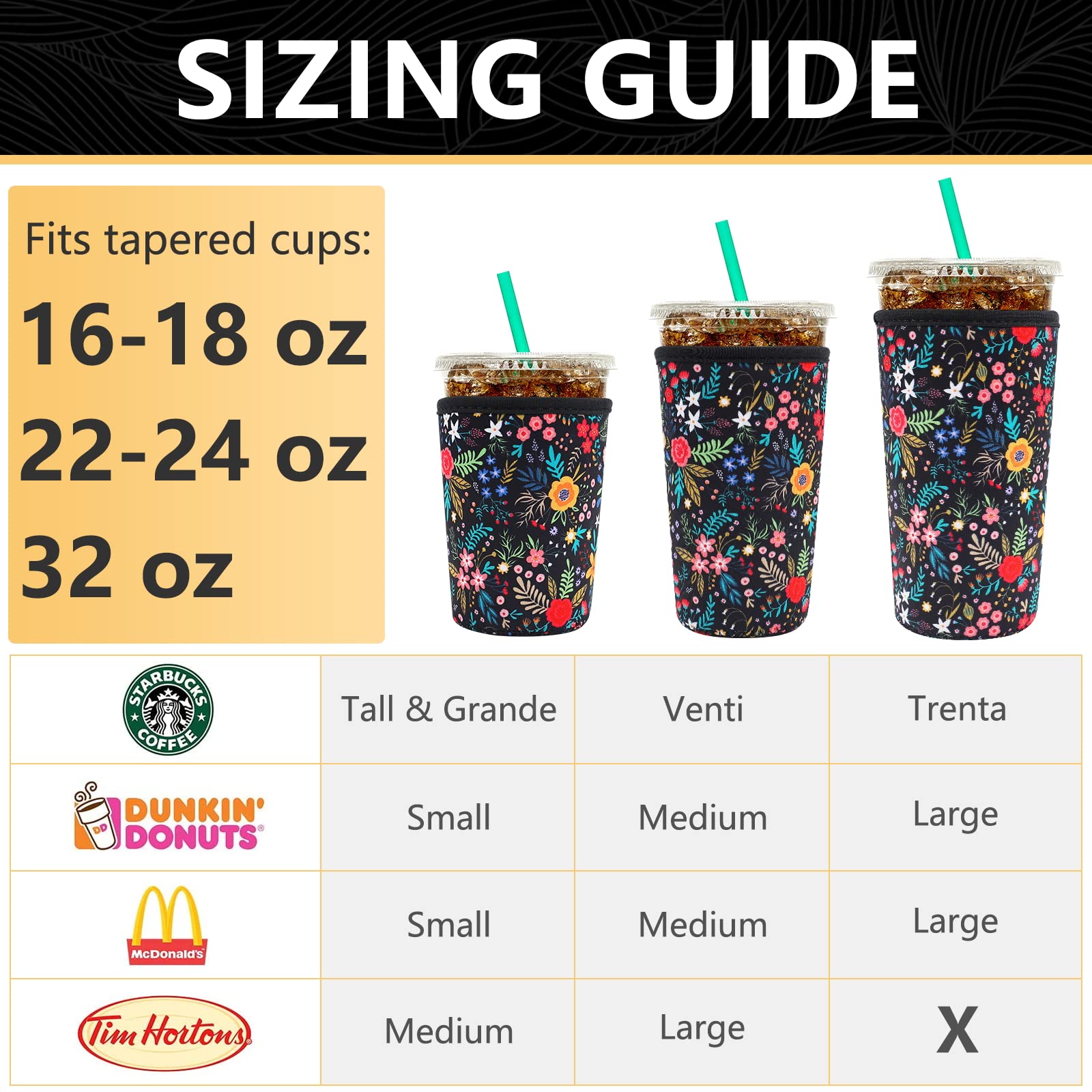 YR funda para 22–24oz, ajuste cómodo y sin condensación.
