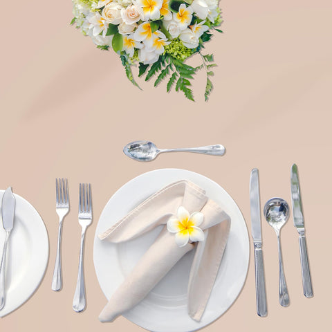 Mantel práctico para eventos y limpiezas rápidas con YSYJ beige