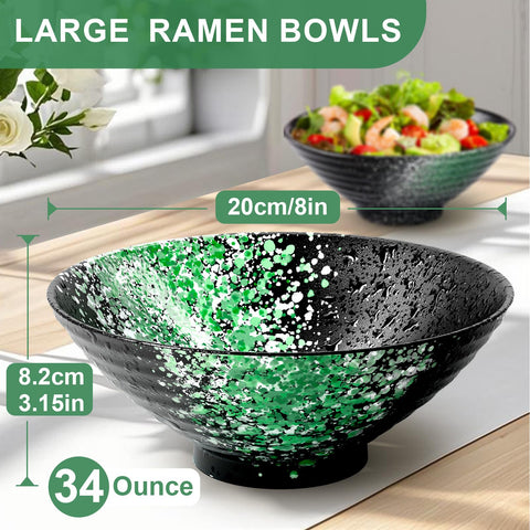 YTLEMON cucharas ramen madera para comer ramen con estilo