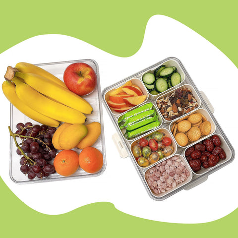 Apto para congelador: Snackle Box conserva alimentos frescos