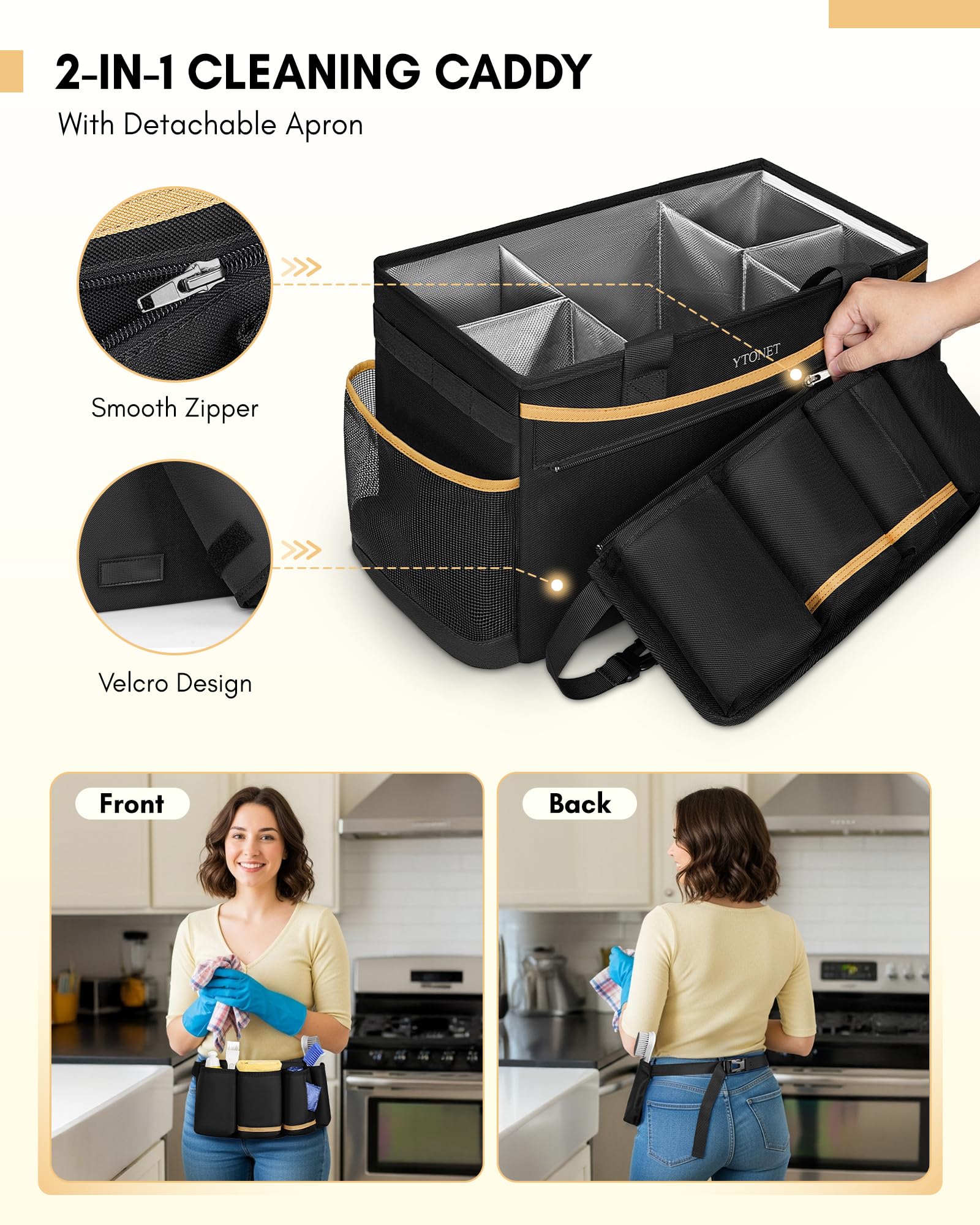 Ytonet uso multiescenario ideal para casa, coche y mantenimiento exterior.