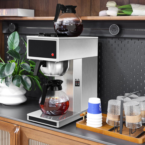YUANHAO cafetera pourover con cuerpo-acero-inoxidable ofrece durabilidad y limpieza fácil