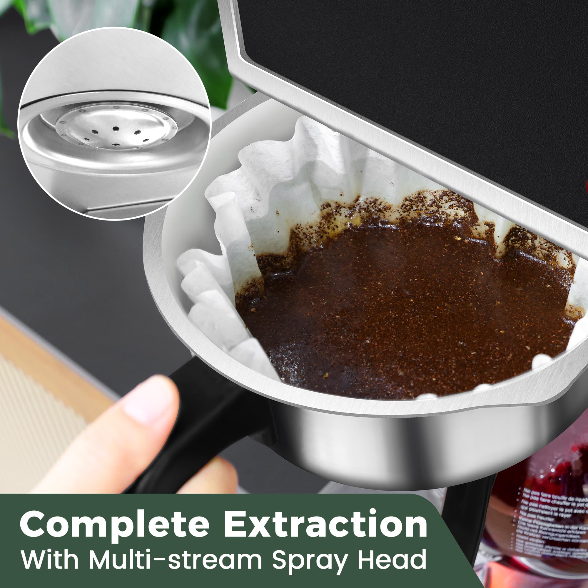 YUANHAO cafetera pourover para alto-volumen ideal para oficinas iglesias y eventos
