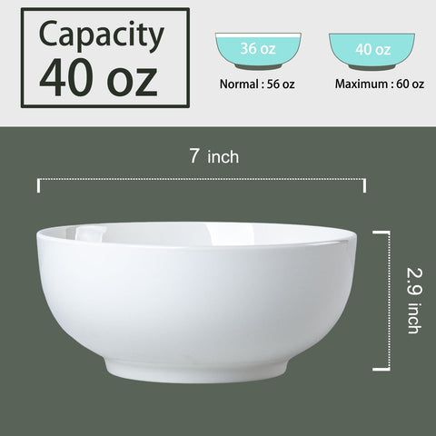 Ramen Yuanlity en tazón cerámico blanco, diseño práctico