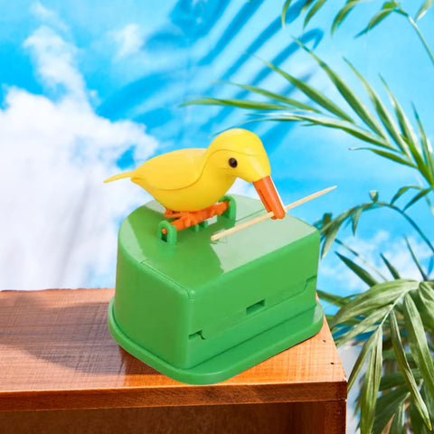Regalo creativo con dos dispensadores YudeWater en forma de pájaro para casa nueva o fiestas.