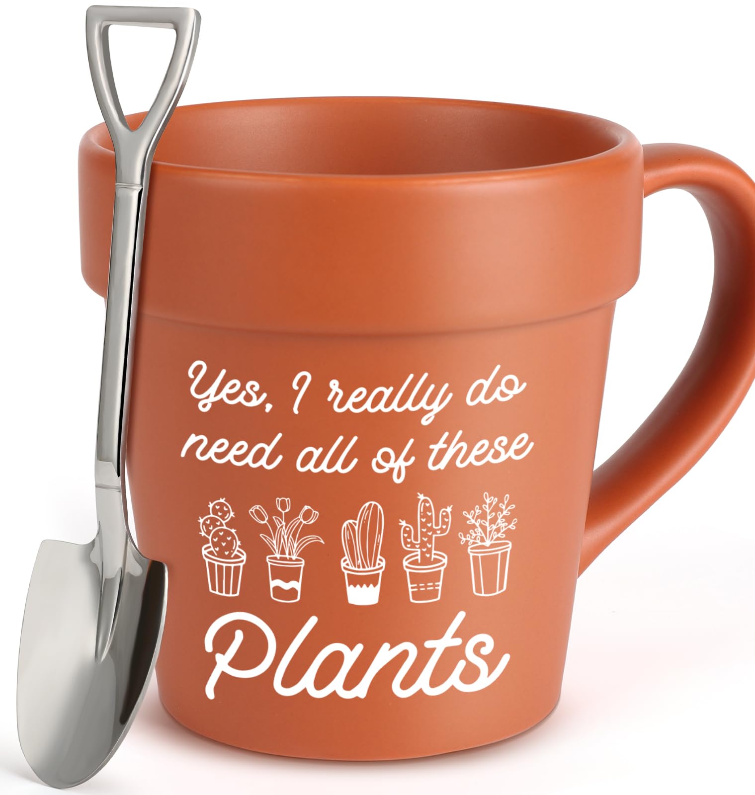 Taza jardinero de YUEYUQIU para iniciar el día entre plantas.