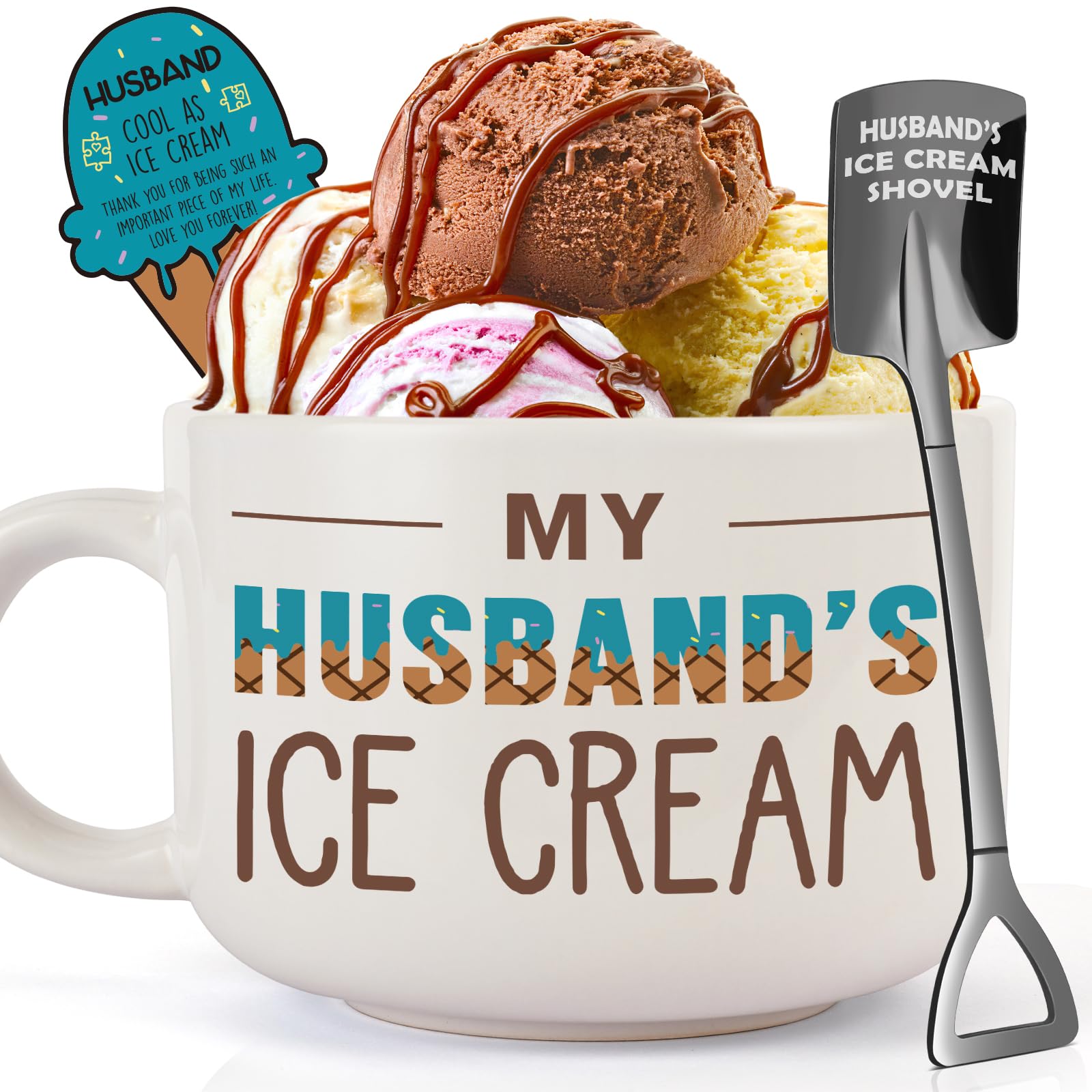 YUEYUQIU tazón-helado-600ml ideal para porciones generosas de postre