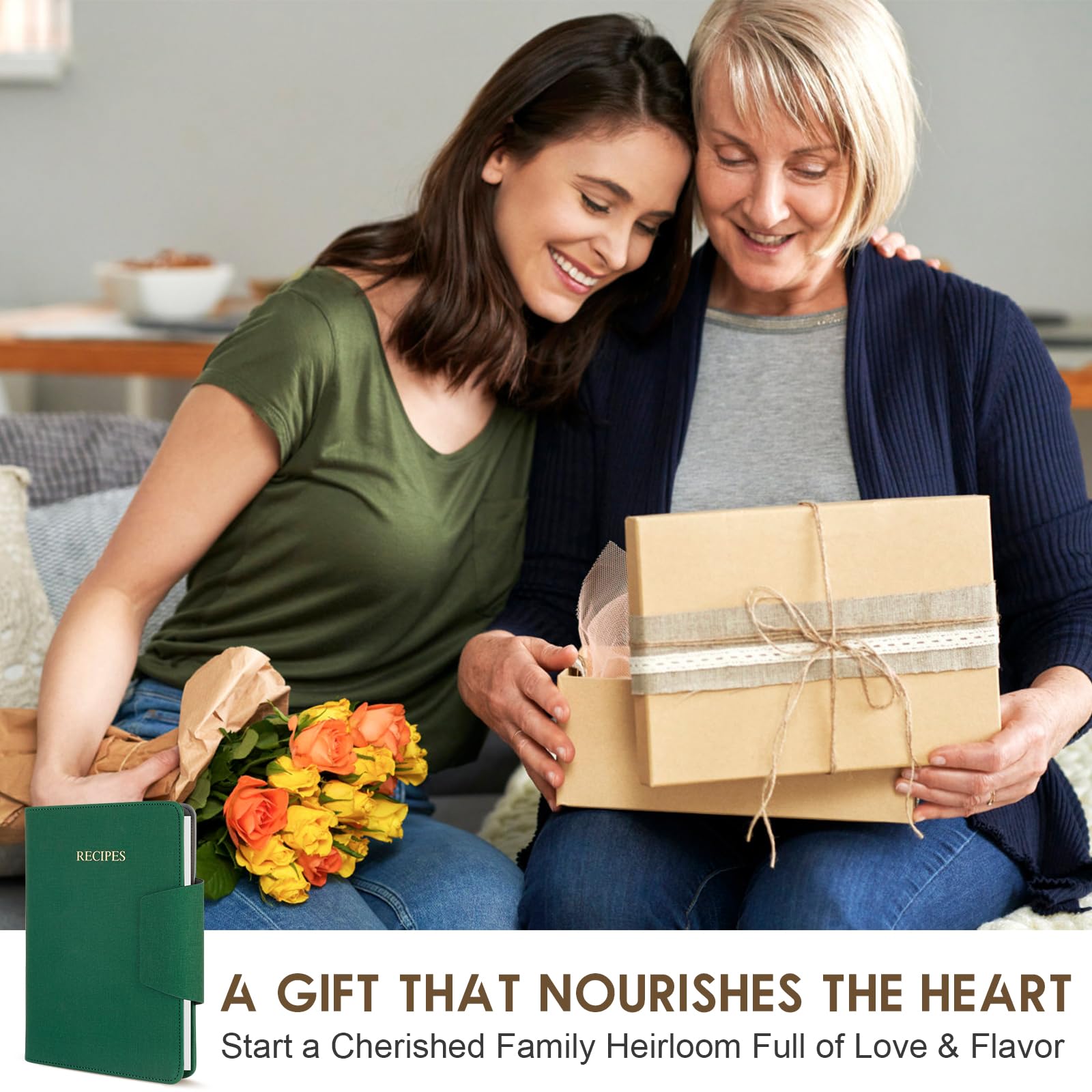 YUHUEDIT regalo perfecto para mamá o chef aficionado, conserva sabores familiares